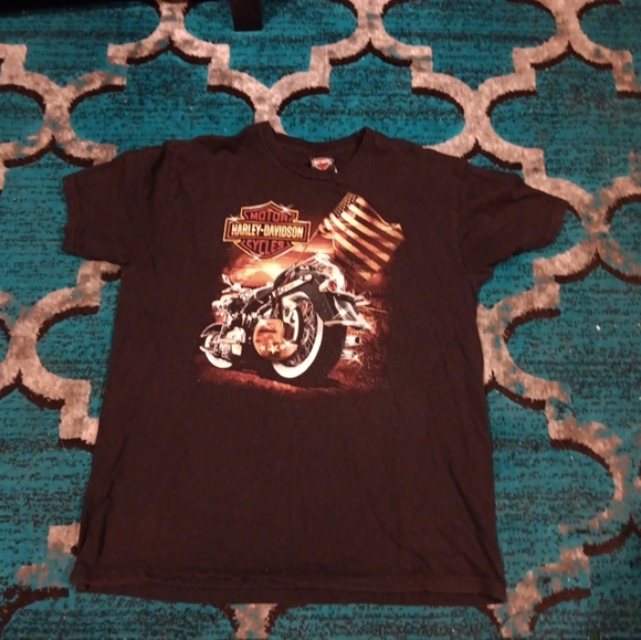 harley davidson t shirt size XL pasadena texas in good condition - Picture 1 of 5